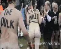 Roskilde naked run 2012 initiation photos videos